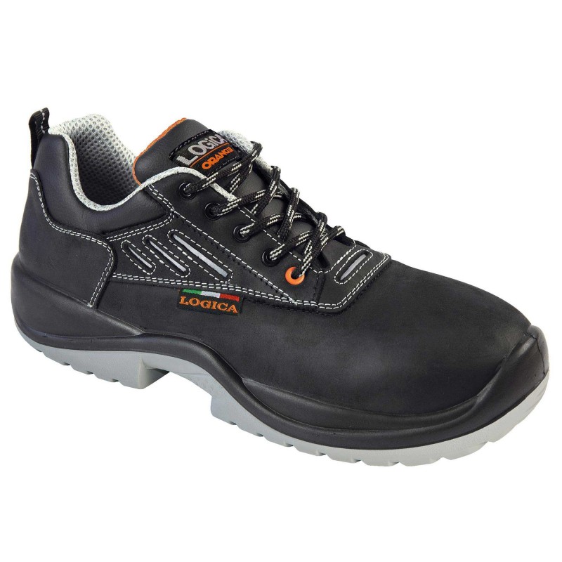 Scarpe antinfortunistiche Logica Solid Orange Parigi 2 S3 Taglia da 37 a 48 Scarpe antinfortunistiche Logica Solid Orange Parigi 2 S3 Taglia da 37 a 48