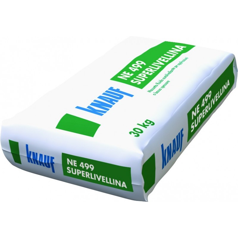 Massetto Knauf Superlivellina NE499 fluido premiscelato (Sacco da 30 Kg)