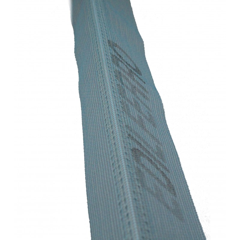 Paraspigolo Edilferro da 2.5m in pvc+rete per cappotto misura 8x12 cm
