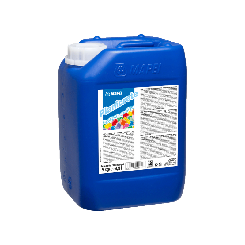 Additivo Mapei Planicrete ( taniche da 5,10,25 Kg e 12 confezioni da 1 Kg)