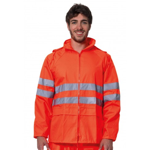 Giacca antipioggia Logica Norain HV AR/G Taglia da M a XXXL