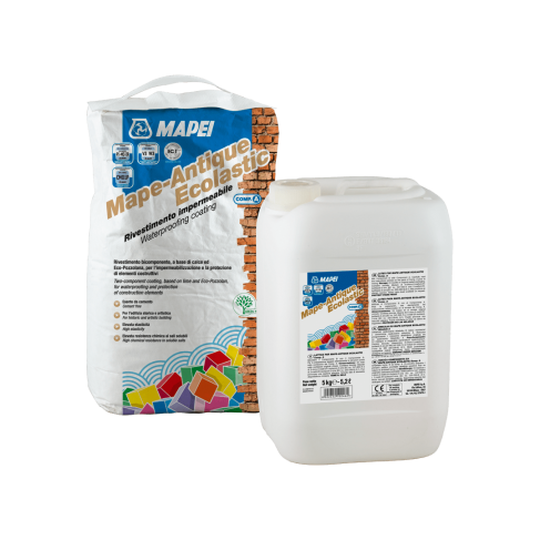 Rivestimento elastico Mapei Mape-Antique Ecolastic (Kit da 15 Kg)