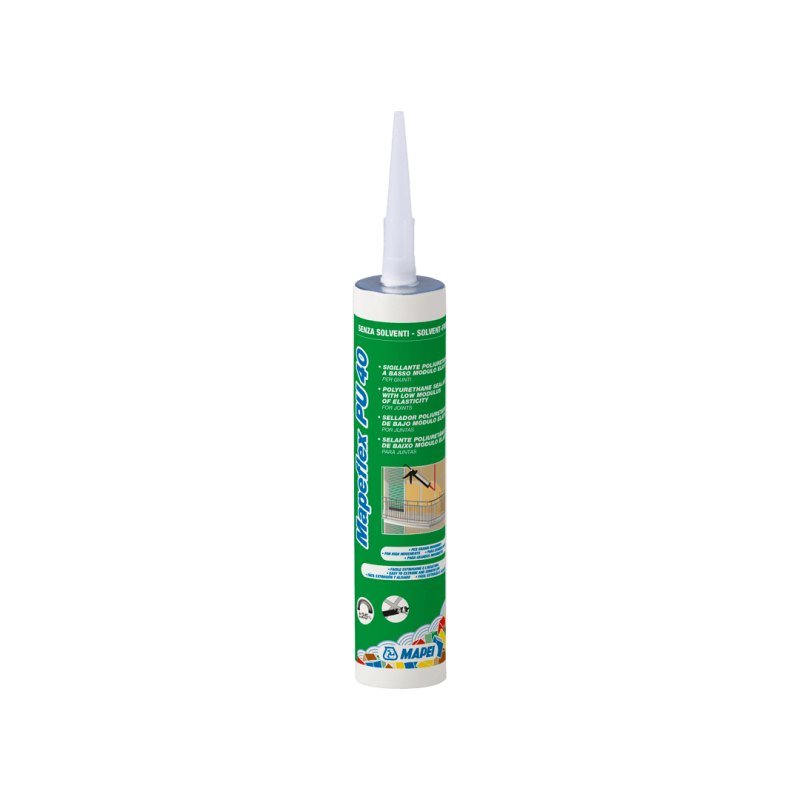 Sigillante Mapei Mapeflex Pu40 (Scatola da 12 pz da 300 ml o 20 pz da 600 ml) Sigillante Mapei Mapeflex Pu40 (Scatola da 12 pz da 300 ml o 20 pz da 600 ml)