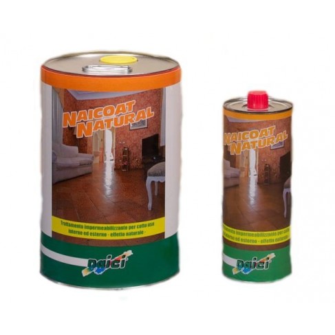 Trattamento impermeabilizzante Naici Naicoat Natural ( Confezione 1, 5, 10, 20 Lt)