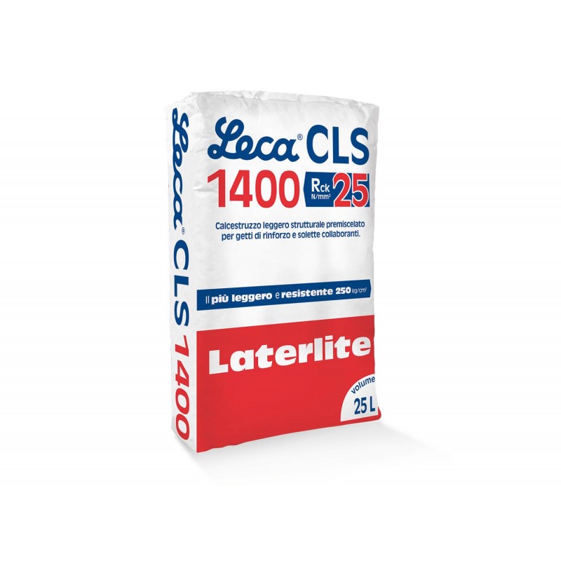 Calcestruzzo Leca CLS 1400 ( Sacco da 25 Lt)