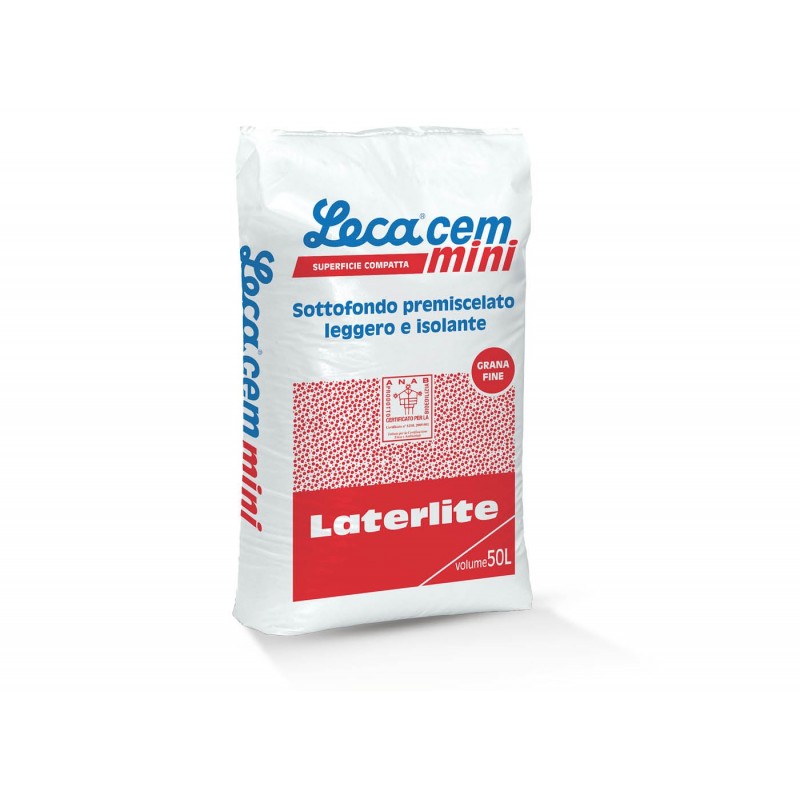 Sottofondo Leca Lecacem Mini ( Sacco da 50 Lt)