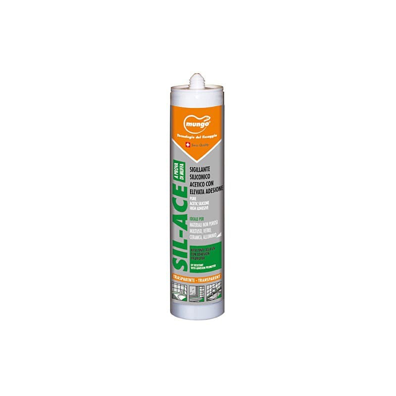 Sigillante Mungo Sil-Ace trasparente Mungo - 1 Sigillante Mungo Sil-Ace trasparente Mungo - 1