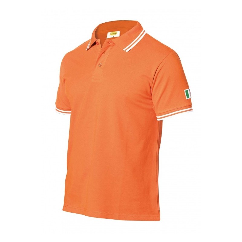 Polo in maglia a maniche lunghe con motivo grafico - Abbigliamento 1AAT4M