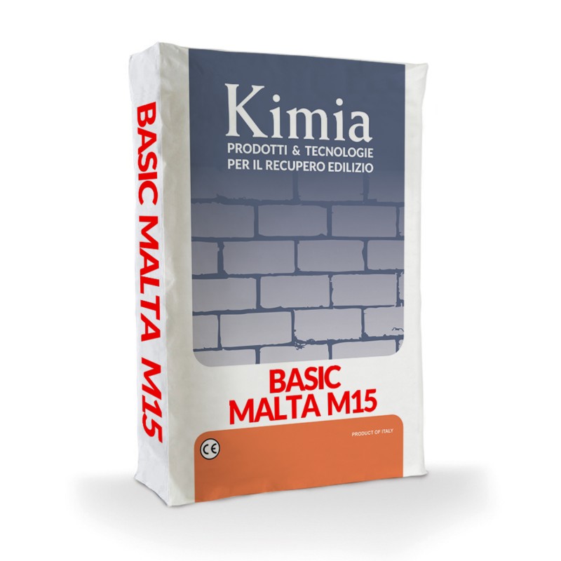 Malta idraulica Basic Malta M15 Kimia (Sacco da 25 kg) Malta idraulica Basic Malta M15 Kimia (Sacco da 25 kg)