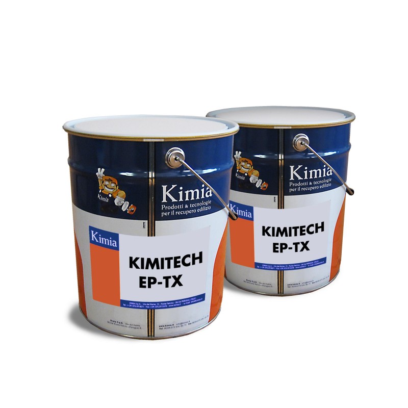 Resina epossidica bicomponente Kimitech Ep-Tx Kimia (Confezioni da 10 kg e 20 kg)