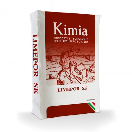 Malta a base di calce idraulica Limepor SK Kimia (Sacco da 20 kg)