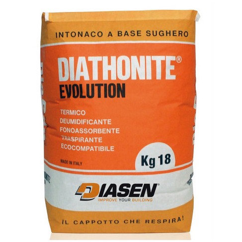 Intonaco premiscelato Diasen Diathonite Evolution (sacco 18 kg) Diasen - 1