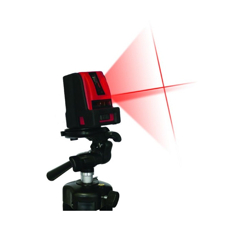 Livella laser Metrica Laserbox 2 Gommato con raggio rosso e supporto a molla, fino a 10/15 metri Livella laser Metrica Laserbox 2 Gommato con raggio rosso e supporto a molla, fino a 10/15 metri