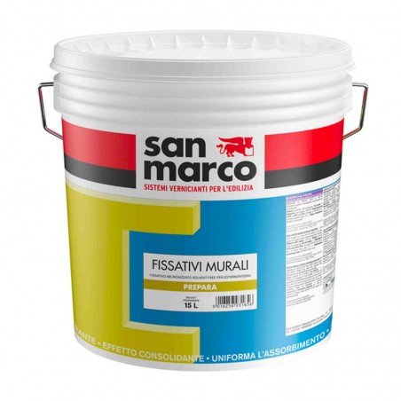 Isolante pigmentato Prepara San Marco per interno ed esterno (Secchio da 15Lt)