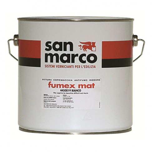 Pittura murale coprimacchia  Fumex Mat San Marco per interni (Secchio 0.75 o 10 Lt) San Marco - 1