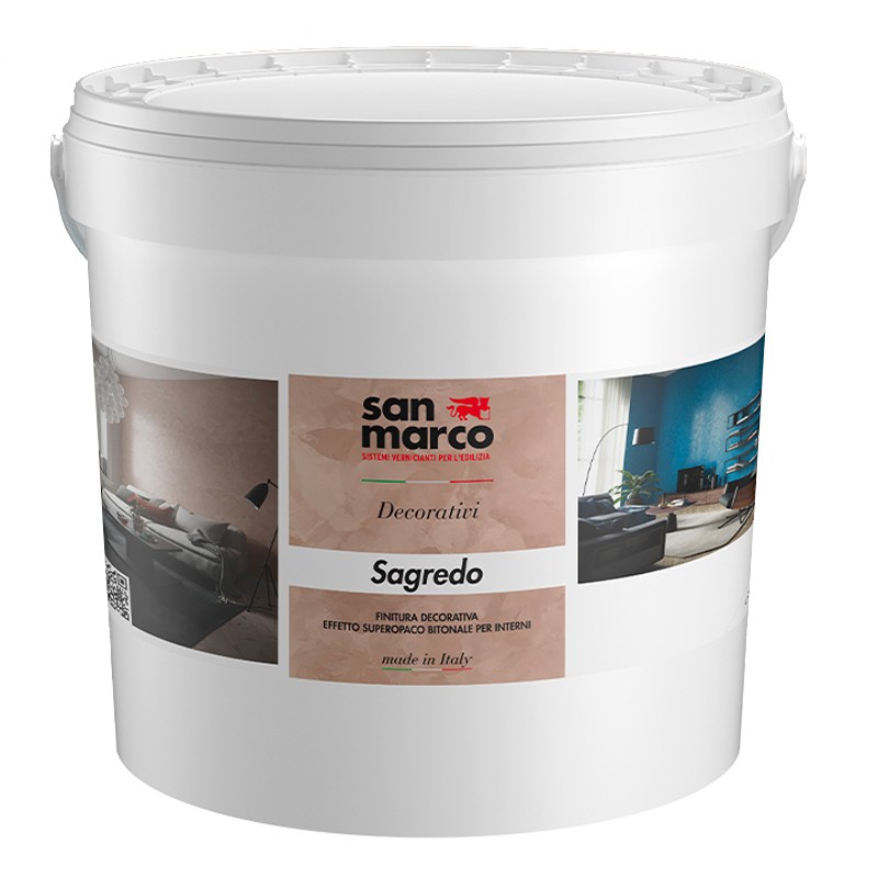 Pittura decorativa Sagredo San Marco effetto superopaco bitonale Pittura decorativa Sagredo San Marco effetto superopaco bitonale