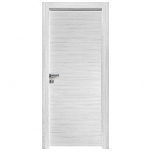 Porta a battente reversibile in legno Nusco Rever 2 palissandro bianco per interni Nusco - 1