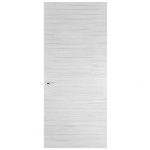 Porta filomuro in legno Nusco Texture Palissandro White per interni