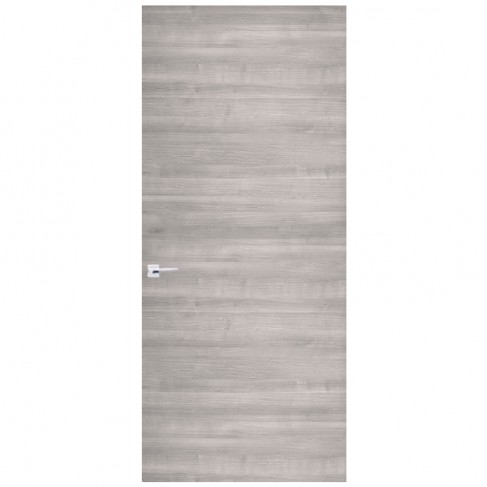 Porta filomuro in legno Nusco Texture Grey per interni
