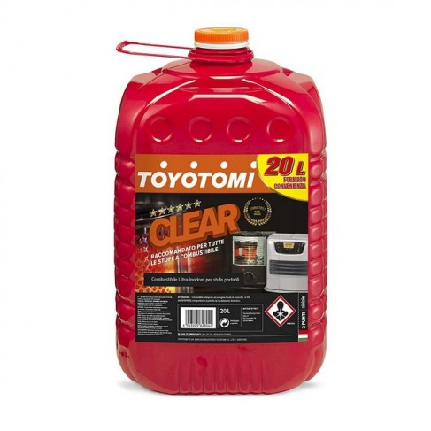 Combustibile Toyotomi Clear 20 Lt Categoria "Ultra-Inodore"