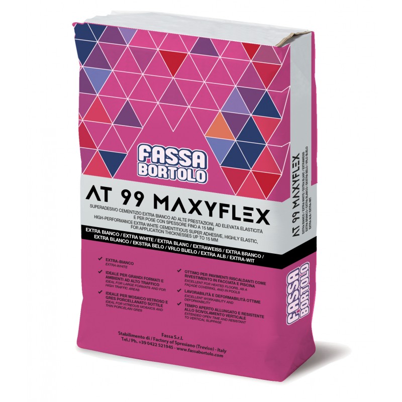Colla Fassa AT 99 MAXYFLEX (Sacco da 25 Kg) Fassa Bortolo - 1 Colla Fassa AT 99 MAXYFLEX (Sacco da 25 Kg) Fassa Bortolo - 1
