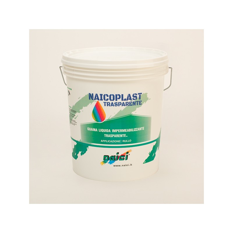 Guaina liquida Naici Naicoplast Trasparente (Confezione da 1, 5, 10, 20 Kg) Guaina liquida Naici Naicoplast Trasparente (Confezione da 1, 5, 10, 20 Kg)