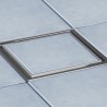 Chiusino sifonato Dakota con telaio per mattonelle, 115x115mm Dakota - 3 Chiusino sifonato Dakota con telaio per mattonelle, 115x115mm Dakota - 3