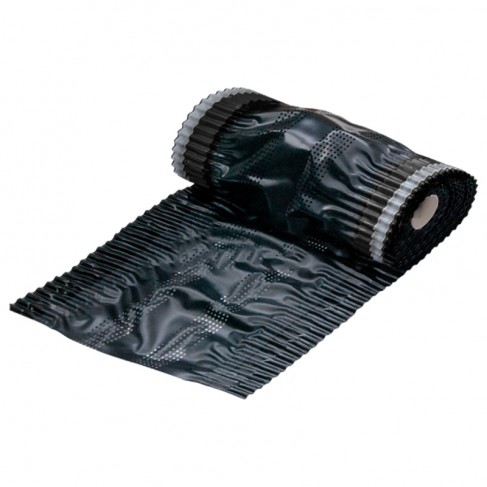 Sottocolmo Dakota in PVC alluminio nero, rotolo 390mmx5metri Dakota - 1