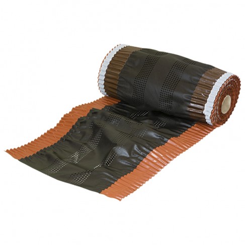 Sottocolmo Dakota in PP alluminio terracotta, rotolo 390mmx5metri Dakota - 1