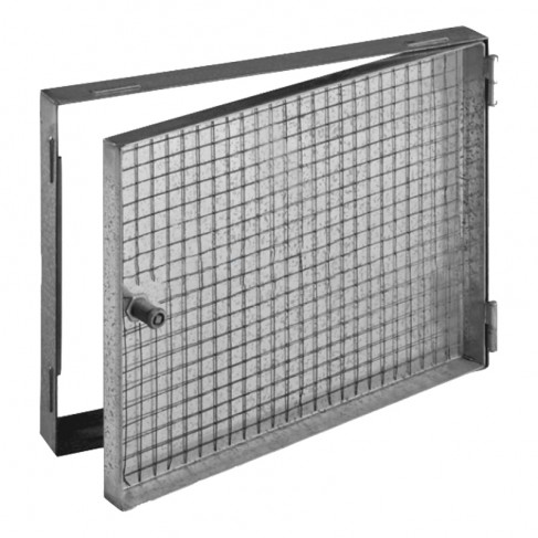 Sportello a scomparsa per contatori Dakota in acciaio zincato Dakota - 1