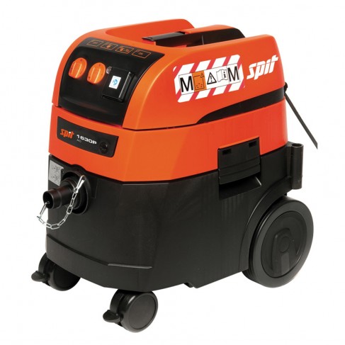 Aspiratore solidi/liquidi Spit AC 1630PM classe M 1600W da 32 litri Spit - 1