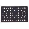 Proteggi platorello per levigatrici Mirka 81x133mm multiforatura a 54 fori Proteggi platorello per levigatrici Mirka 81x133mm multiforatura a 54 fori