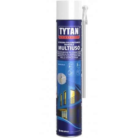 Schiuma poliuretanica manuale multiuso Tytan (Confezione da 750 ml)