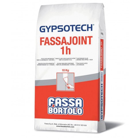 Stucco Fassa Fassajoint 1H per cartongesso (Sacco da 5 e 10 Kg) Fassa Bortolo - 1