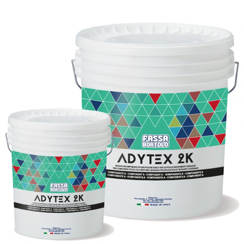 Adesivo bicomponente Fassa Adytex 2K (Comp. A 9 Kg + Comp. B 1 Kg)