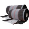 Sottocolmo ventilato Riwega Roll-Tech in polipropilene e alluminio nero, 370mmx5metri Sottocolmo ventilato Riwega Roll-Tech in polipropilene e alluminio nero, 370mmx5metri