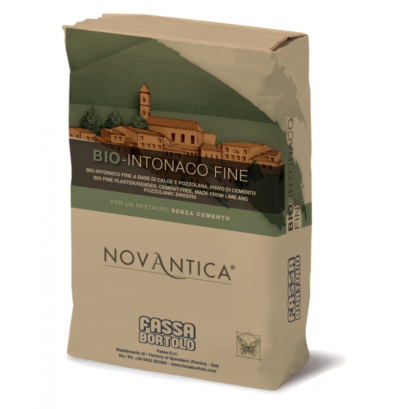 Bio-intonaco Fassa Bio-intonaco fine (Sacco da 25 Kg)