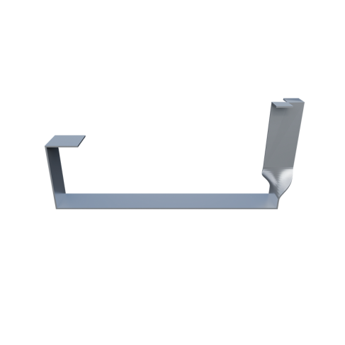 Ganci Riwega per tetto in acciaio zincato listello 40mm per montaggio su tegole a coda di castoro (100pz)