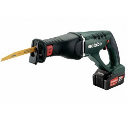 Sega Metabo dritta  Batteria ASE 18 LTX-2X5,2 Ah LI-ION 18 V 220-240 V Metabo - 1