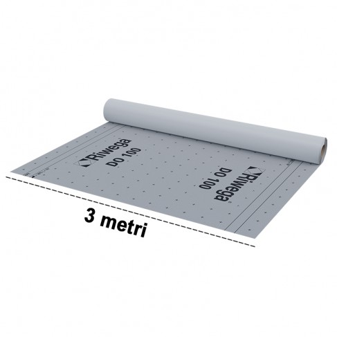 Membrana traspirante da parete Riwega USB DO 100 a grammatura ultra leggera (rotolo 3x50 metri) Riwega - 1