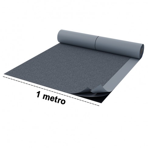 Barriera al vapore autoadesiva Riwega VSK Bitum ARD con finitura in scaglie in ardesia (rotolo 1x10 mt) Riwega - 1