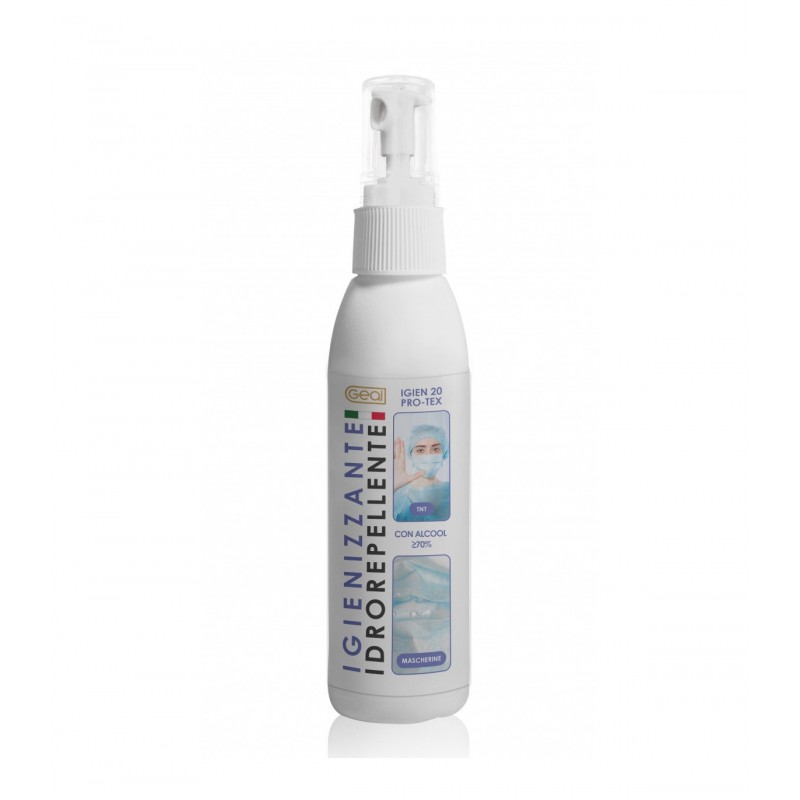 Igienizzante Geal Igien 20 Pro-Tex idrorepellente 0,15 Lt (Confezione da 12 Pz)