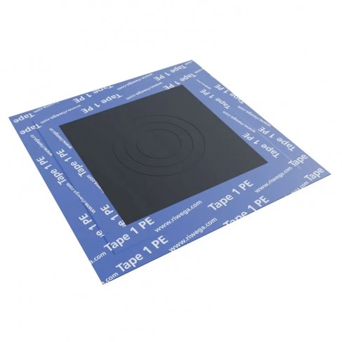 Collarino di tenuta Riwega AIR Stop Universal 345x345mm per sigillare tubazioni 60/135 mm Riwega - 1