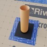 Collarino di tenuta Riwega AIR Stop Universal 195x195mm per sigillare cavi e tubazioni 2/55mm Riwega - 2 Collarino di tenuta Riwega AIR Stop Universal 195x195mm per sigillare cavi e tubazioni 2/55mm Riwega - 2
