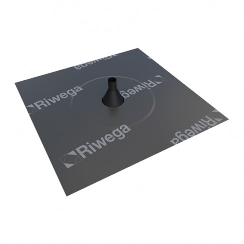Collarini di tenuta Riwega AIR Stop EPDM D1 150x150mm per cavi elettrici, telefonici, antenne e parabole, dati 8-12mm(10pz) Riwe