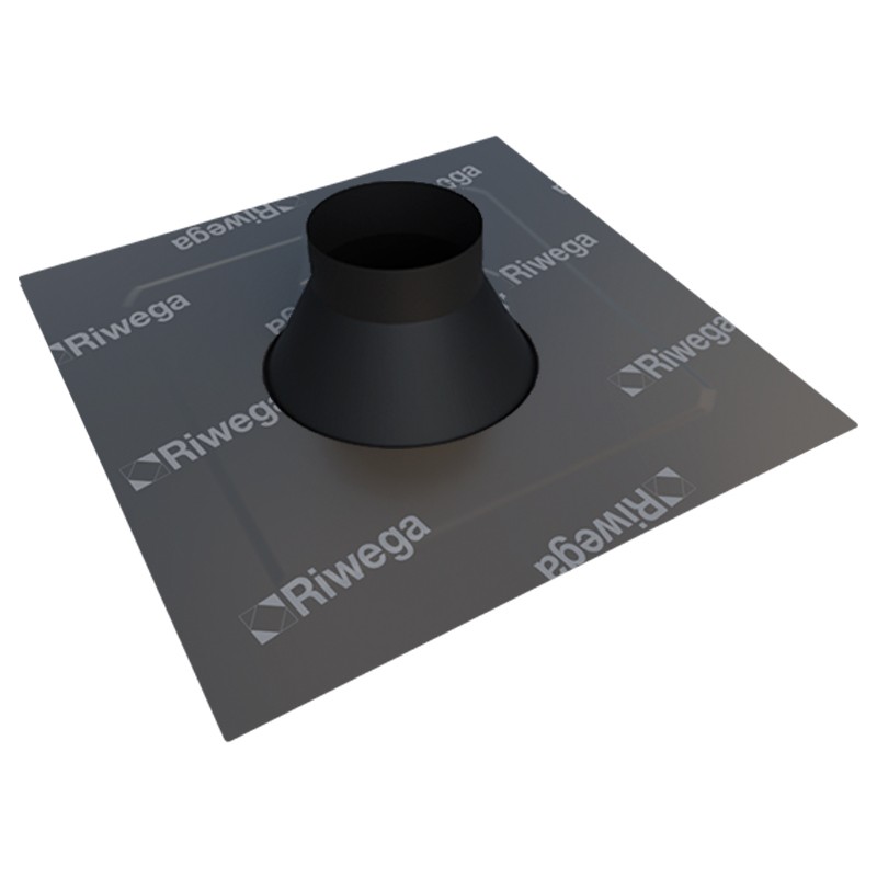 Collarini di tenuta Riwega AIR Stop EPDM RGD50 230x230mm per tubi di impianti solari e di scarico 50-72mm(2pz) Riwega - 1 Collarini di tenuta Riwega AIR Stop EPDM RGD50 230x230mm per tubi di impianti solari e di scarico 50-72mm(2pz) Riwega - 1