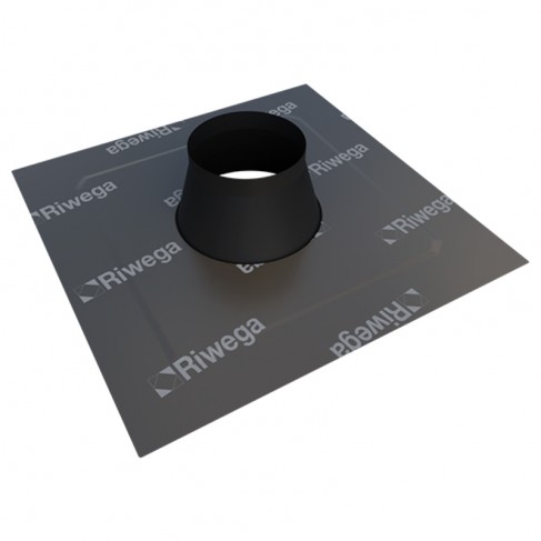 Collarini di tenuta Riwega AIR Stop EPDM RGD75 230x230mm per tubi di sfiato per bagni, cappa e gas 72-90mm(2pz) Riwega - 1