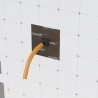 Collarini di tenuta Riwega AIR Stop EPDM RGD100 320x320mm per tubi di sfiato per bagni, cappa e gas 100-110mm(2pz) Riwega - 2 Collarini di tenuta Riwega AIR Stop EPDM RGD100 320x320mm per tubi di sfiato per bagni, cappa e gas 100-110mm(2pz) Riwega - 2