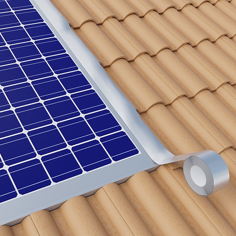 Bande adesive butiliche Coll ALU 75 Riwega resistente ai raggi UV (rotolo 75mm x 10m) (8pz) Riwega - 2 Bande adesive butiliche Coll ALU 75 Riwega resistente ai raggi UV (rotolo 75mm x 10m) (8pz) Riwega - 2