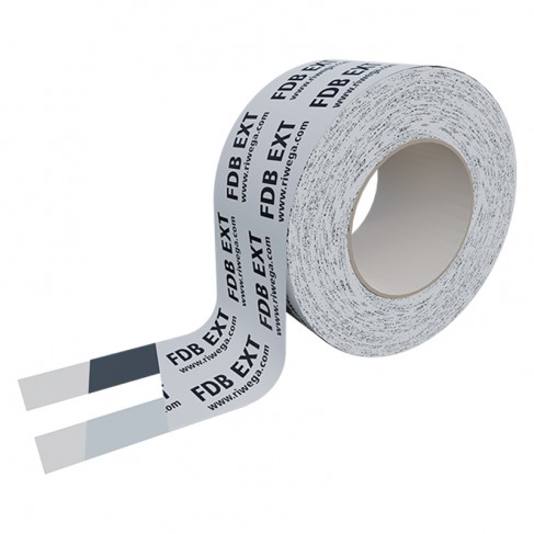 Nastri adesivi traspiranti FDB EXT AC+BU Riwega per serramenti esterni banda acrilica/butilica (100mmx25m) (4pz) Riwega - 1